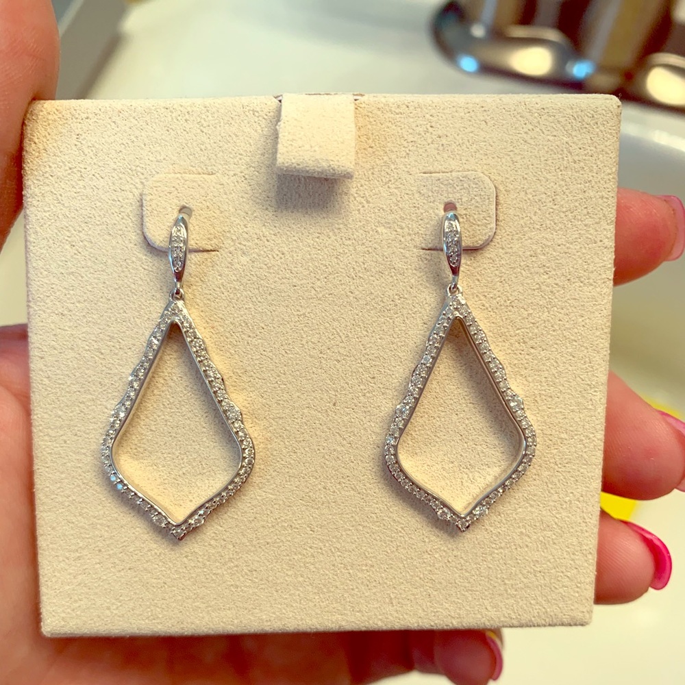 Kendra Scott Diamond White Gold Sophia